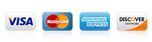 All major credit cards accepted